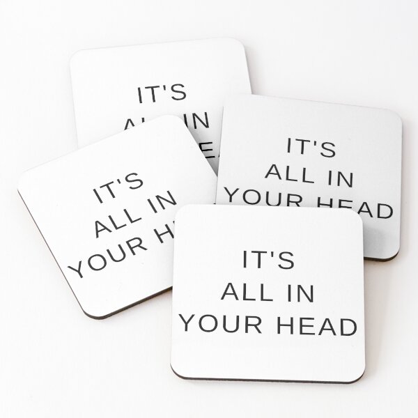Item preview, It's all in your head. designed and sold by ana1moreira.