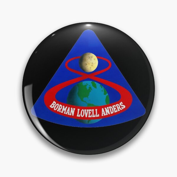 Artikelvorschau, Apollo 8 Start Patch Abzeichen NASA Retro Stil Vintage Emblem entworfen und verkauft von kawrdesigns.