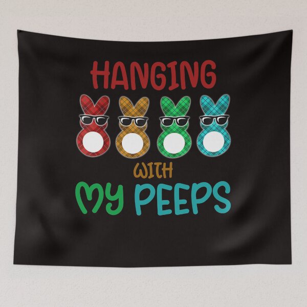 Item preview, Hangin With My Peeps Funny Bunny Easter Day designed and sold by BiancaMoss51.