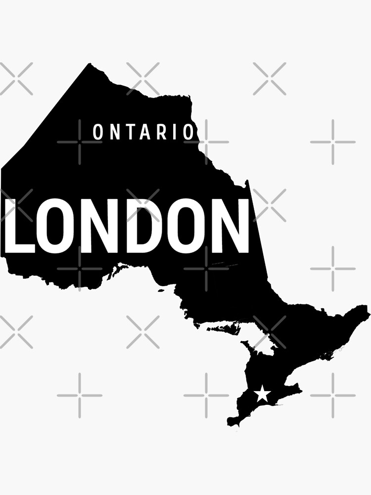 "London, Ontario" Sticker for Sale by DurarStore Redbubble