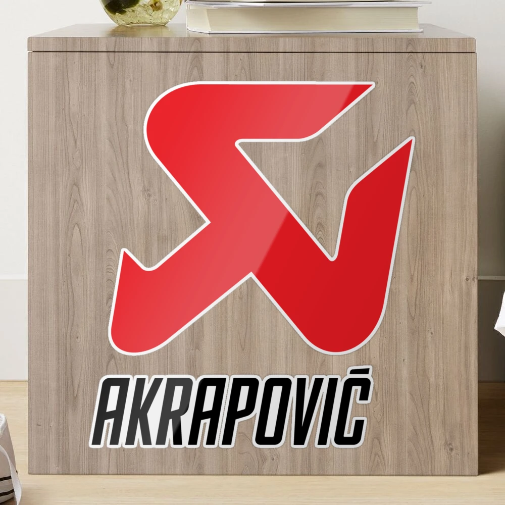 Akrapovic Emblem Decal Sticker - AnyDecals.com