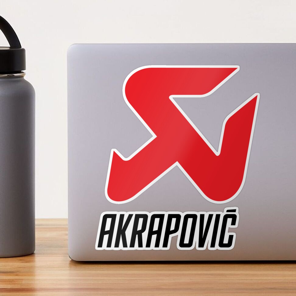 Sticker Akrapovic Logo Decal Aufkleber Pegatinas AKR01 Couleurs au choix |  eBay