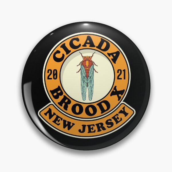 Item preview, Cicada Brood X 2021 New Jersey Cicada Hatch designed and sold by Huhnerdieb Apparel.
