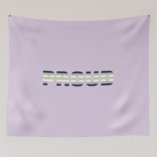 Item preview, PROUD LGBT - Agender Edition designed and sold by NoCoastShop.