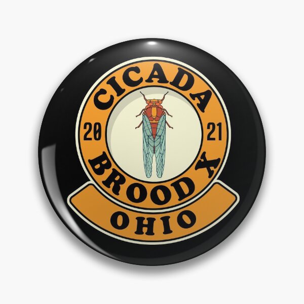 Item preview, Cicada Brood X 2021 Ohio Cicada Hatch designed and sold by Huhnerdieb Apparel.