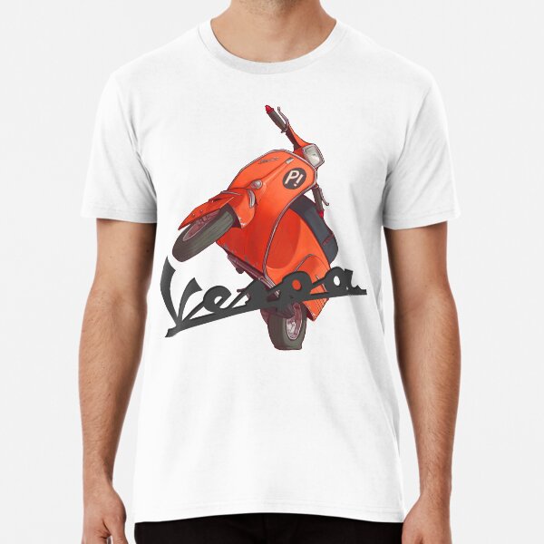 Vespa vintage time laps Premium T-Shirt