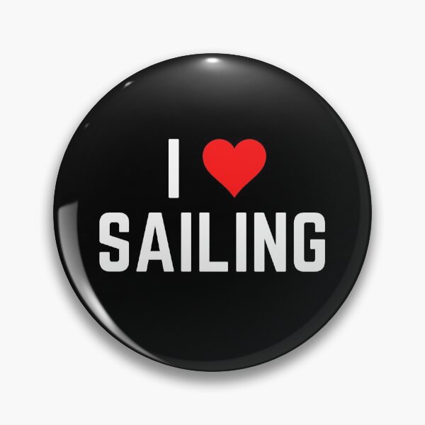 Item preview, I Love Sailing designed and sold by HobbyRoost.