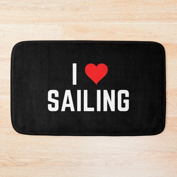 Item preview, I Love Sailing designed and sold by HobbyRoost.