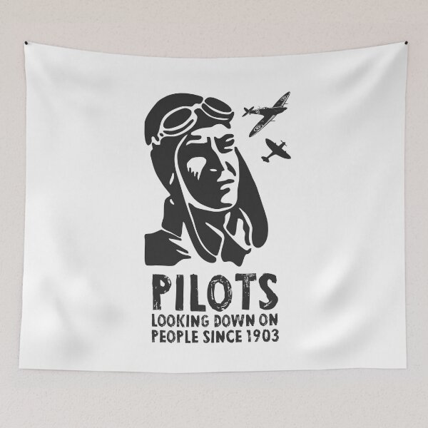 Item preview, Airplane Pilot Shirts - Looking Down since 1903 designed and sold by pannolinno.