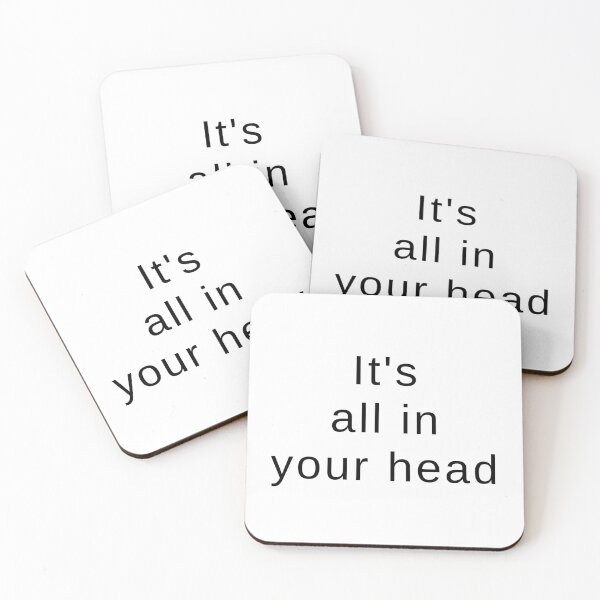 Item preview, It's all in your head. designed and sold by ana1moreira.