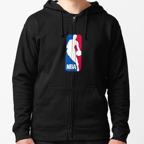 NBA, nba logo Zipped Hoodie