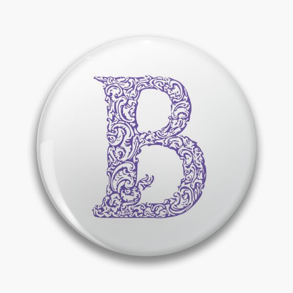 Item preview, Purple Monogram - Letter "B" designed and sold by RoamingRabbit.
