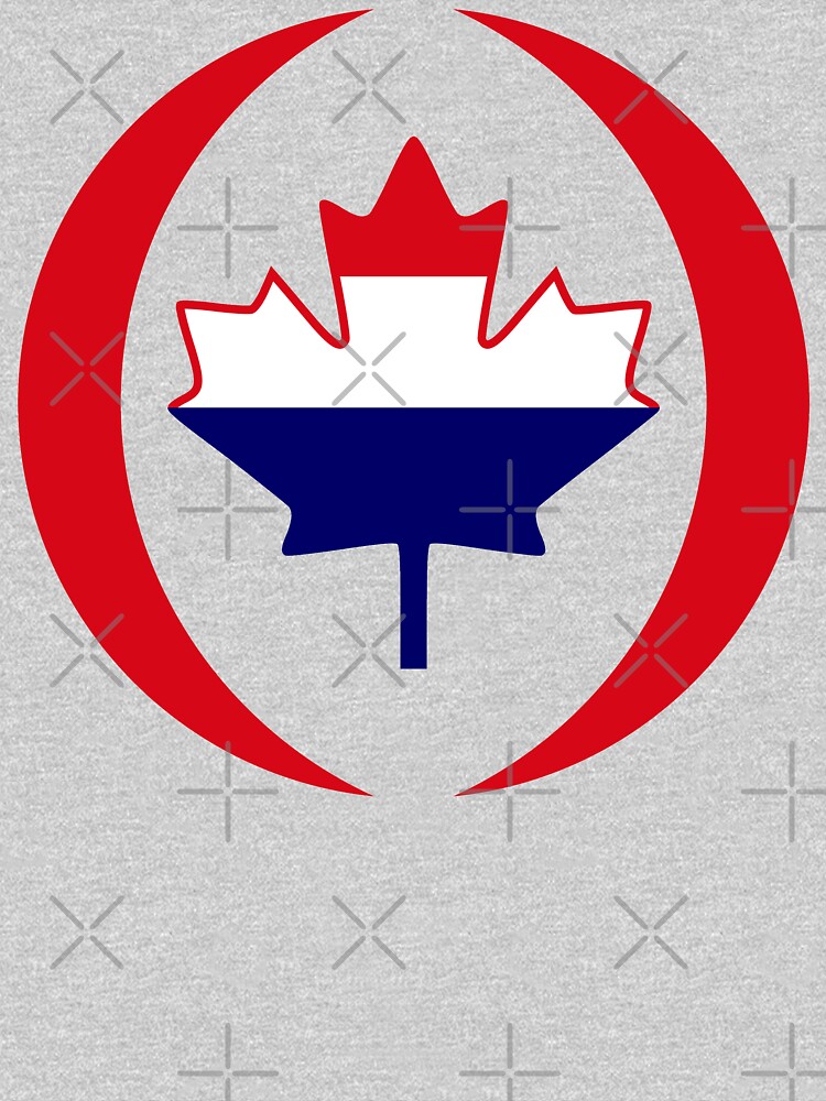 Dutch Canadian Multinational Patriot Flag Series by carbonfibreme