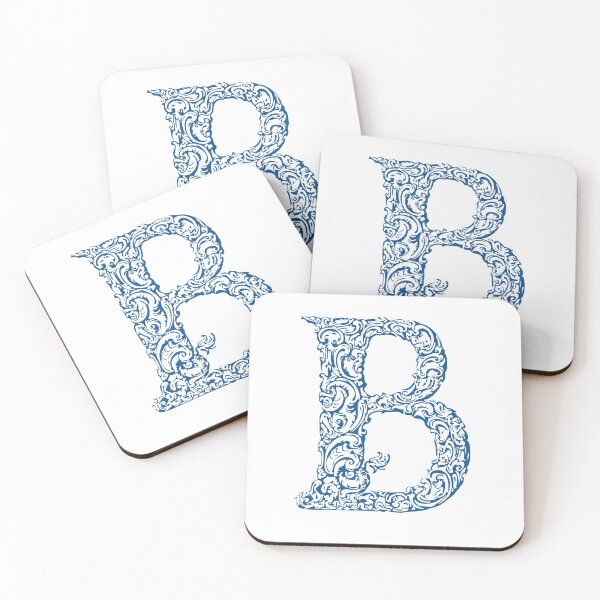 Item preview, Blue Monogram - Letter "B" designed and sold by RoamingRabbit.
