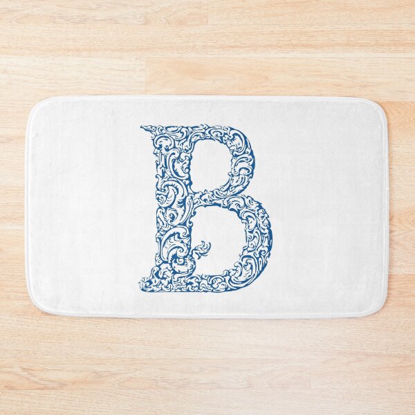 Item preview, Blue Monogram - Letter "B" designed and sold by RoamingRabbit.
