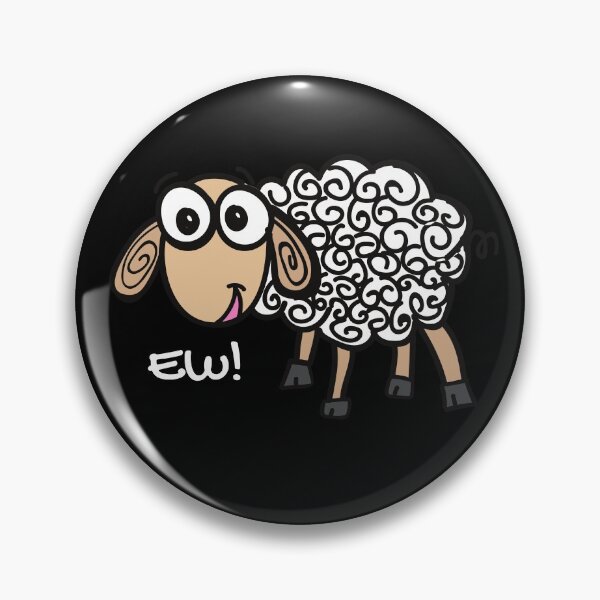 Item preview, Ew! Funny farm pun, sheep pun. designed and sold by JellyBeenzz.