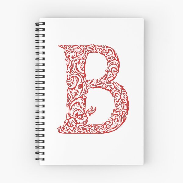 Item preview, Red Monogram - Letter "B" designed and sold by RoamingRabbit.