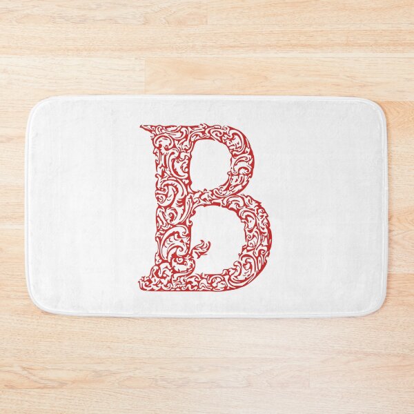 Item preview, Red Monogram - Letter "B" designed and sold by RoamingRabbit.