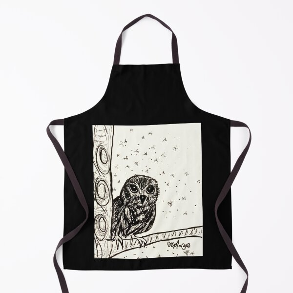 Item preview, Baby Owl Basking in the Night designed and sold by MargoCamille.