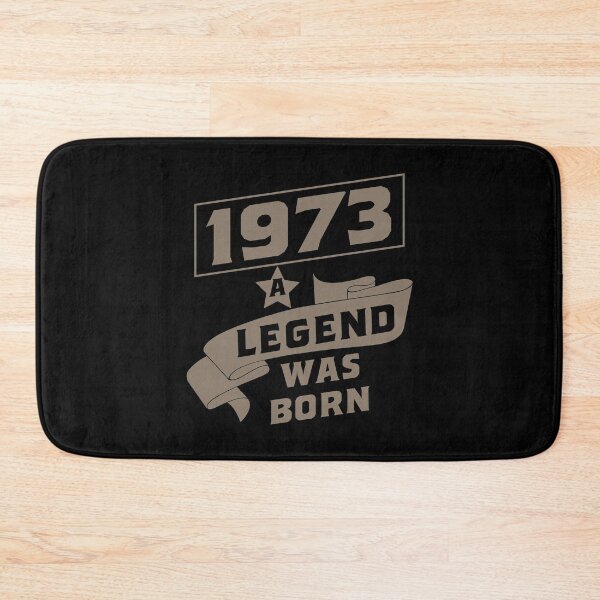 Item preview, 1973 a legend is born birthday gift design designed and sold by rodmendonca.