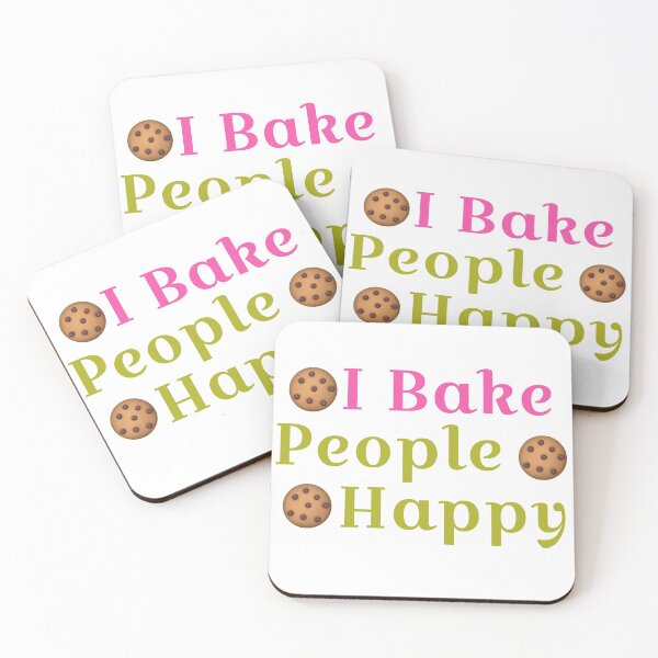Item preview, I Bake People Happy designed and sold by keyword1.