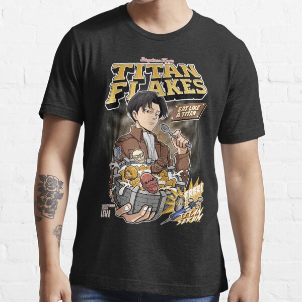 Camiseta clásica Titan Flakes (Shingeki no Kyojin) Camiseta esencial