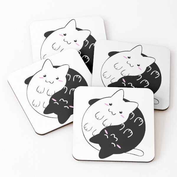 Item preview, Yin Yang Cats designed and sold by Maxartdesigns.