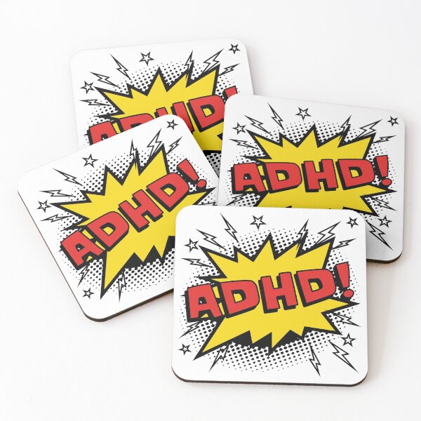 Item preview, ADHD Comics designed and sold by curledup-cat.