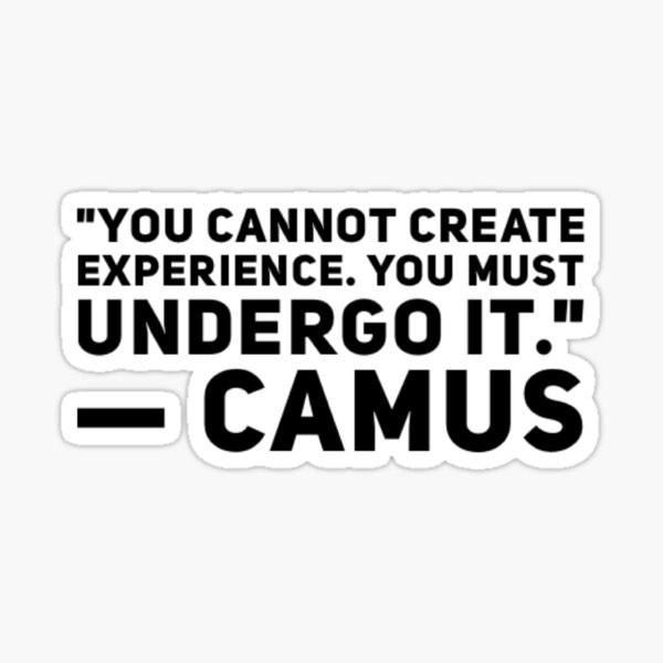 Item preview, Camus Quote designed and sold by Davit Farmanyan.