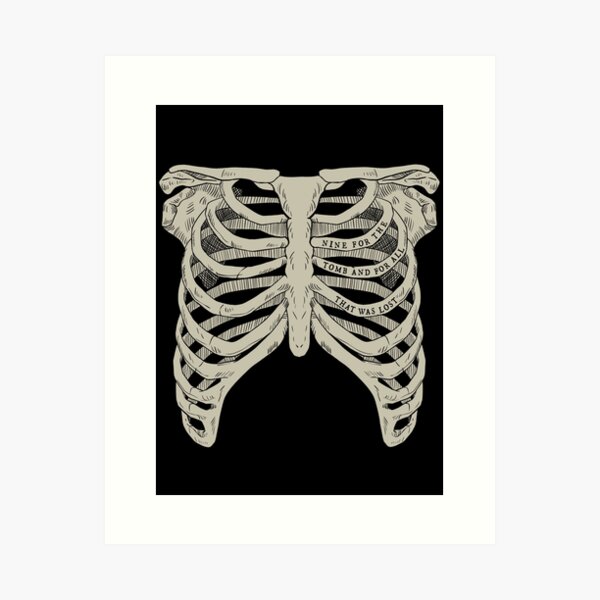 The Locked Tomb - Ribcage Art Print