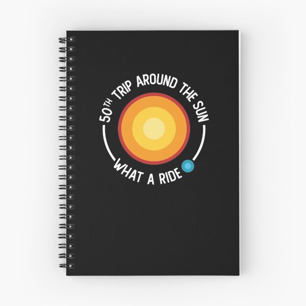 Item preview, 50th Birthday. 50th Trip Around the Sun. designed and sold by Uppercase Tees.