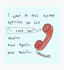 Telephone Photographic Print