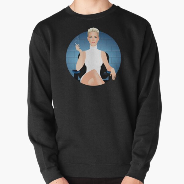 Ice blue Pullover Sweatshirt