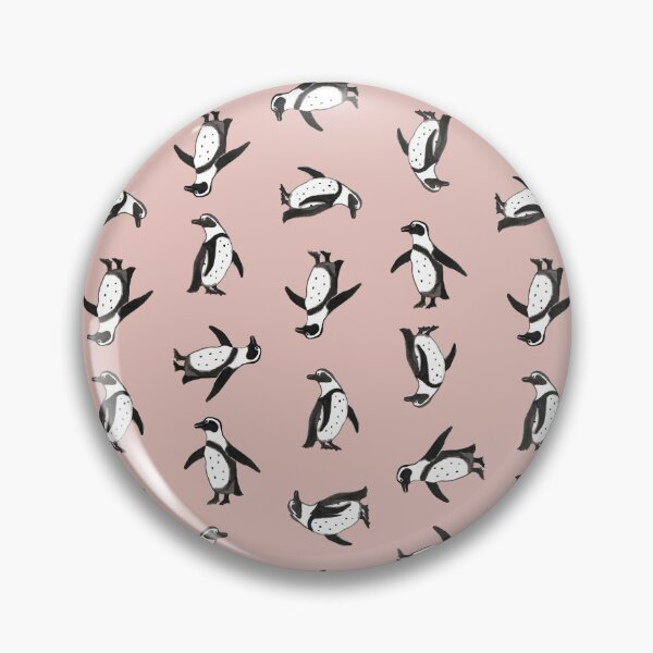 Aperçu de l'œuvre Pingouins sur rose créée et vendue par PuddingPickles.