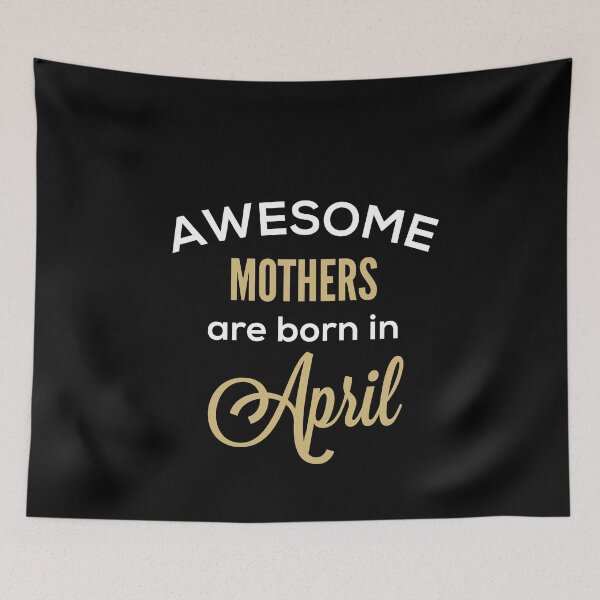 Item preview, Mother's April birthday design. Mothers day. Mommy's birthday. Cute mommy design.  designed and sold by efenem.