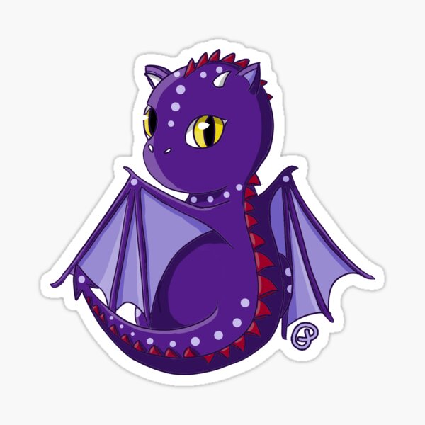 Chibi dragon Magnus Bane Sticker