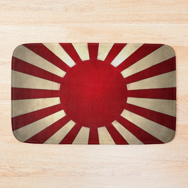 Item preview, Weathered Imperial Japan Flag - Rising Sun designed and sold by SolarCross.