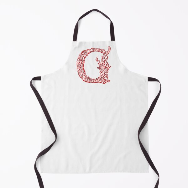 Item preview, Red Monogram - Letter "G" designed and sold by RoamingRabbit.