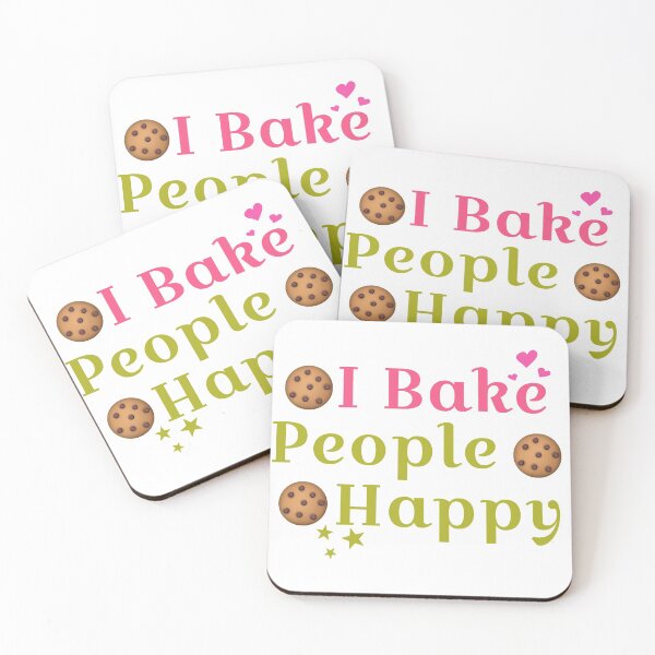 Item preview, I Bake People Happy designed and sold by keyword1.