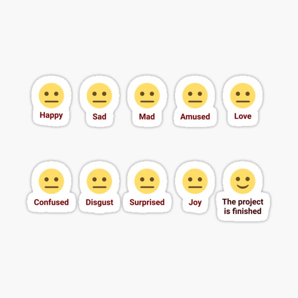 Emojis For Engineers The Project Is Finished Sticker For Sale By