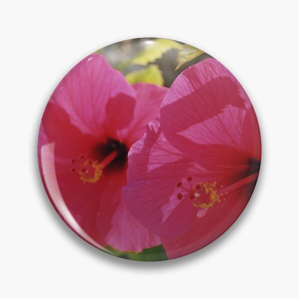 Item preview, Two pink hibiscus flowers designed and sold by Ninaeva.