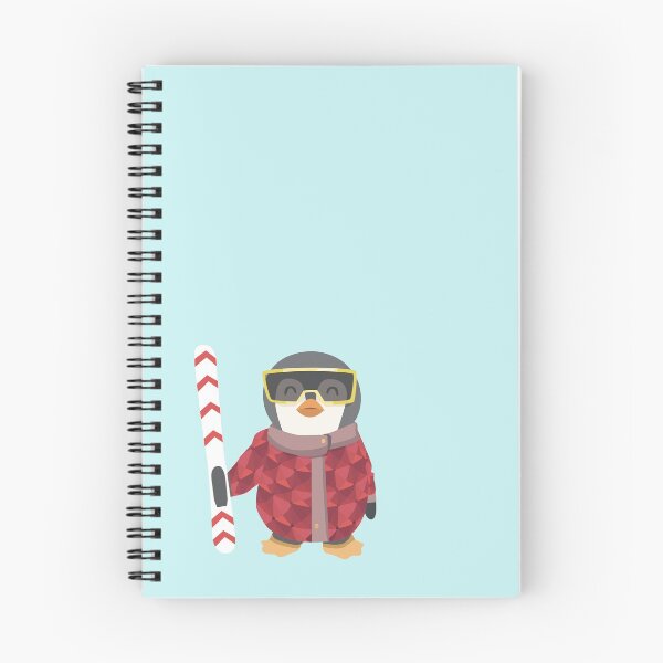 Artikelvorschau, Wintersport Pinguin entworfen und verkauft von RobsArtThings.