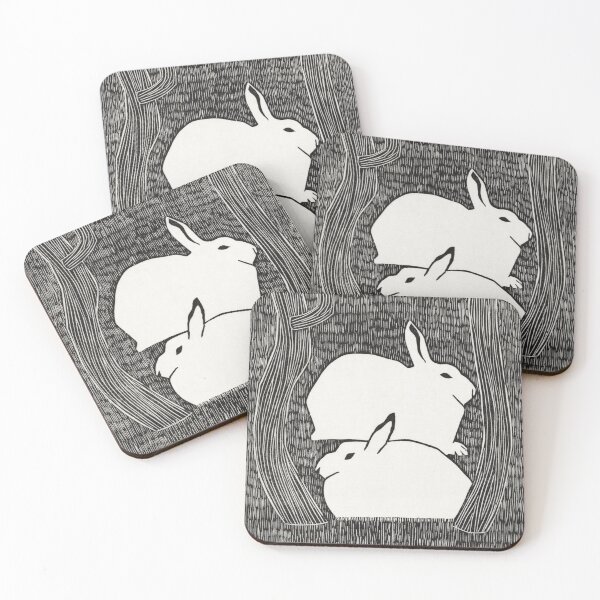 Item preview, Rabbit Woodcut designed and sold by BlueSpecsStudio.