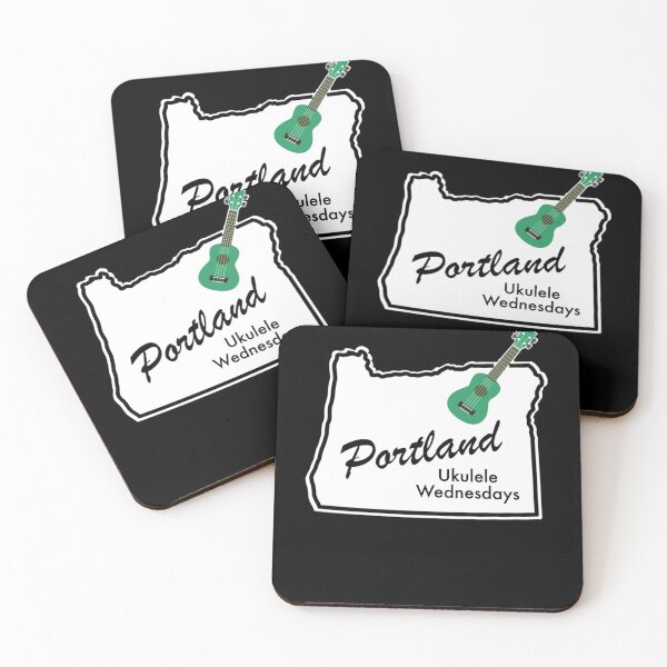 Item preview, Camiseta clásica Portland Ukulele Wednesdays designed and sold by GinaMcFarlane.