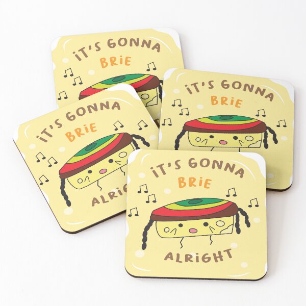Item preview, puns its gonna brie alright  designed and sold by MAAQDesign.