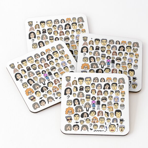 Item preview, Faces designed and sold by Bussafroz.