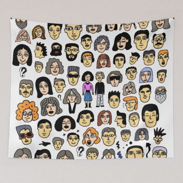 Item preview, Faces designed and sold by Bussafroz.