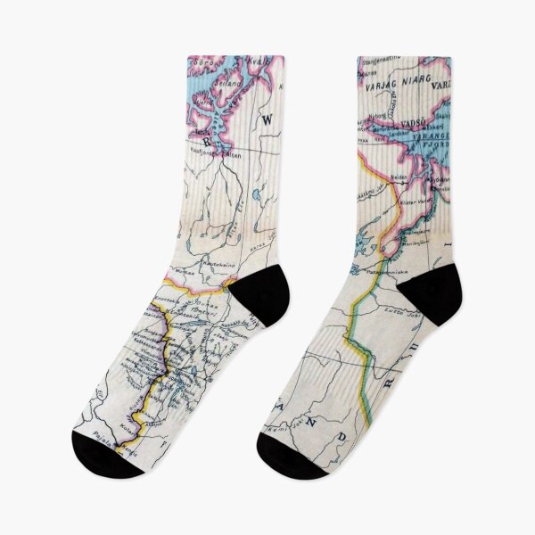 Item preview, Map of Part of Lapland designed and sold by redoARTstore.