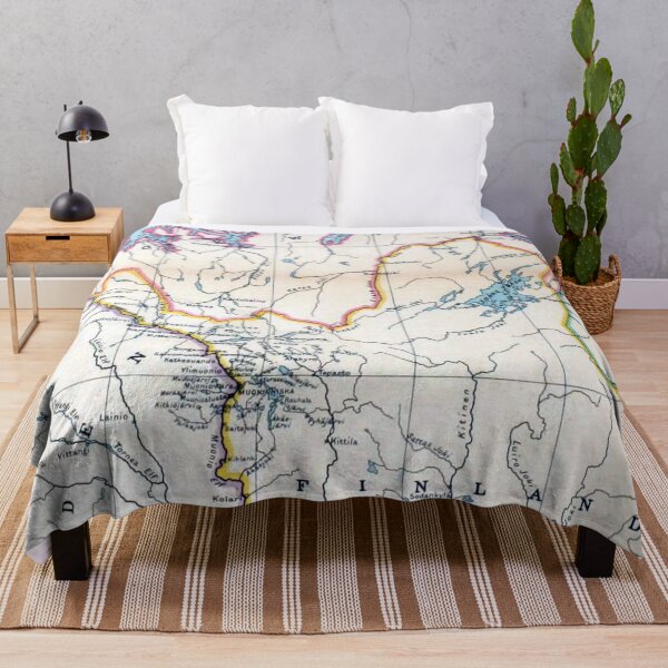 Item preview, Map of Part of Lapland designed and sold by redoARTstore.