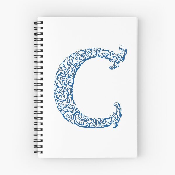 Item preview, Blue Monogram - Letter "C" designed and sold by RoamingRabbit.